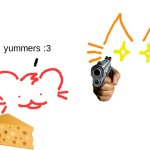 burgercat is NOT happy