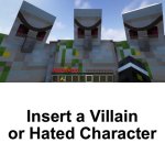 Iron Golems hate