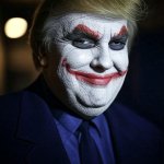 Donald Trump Joker face