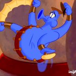One man band genie GIF Template