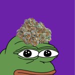 Pepe with Weed