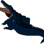 Male Deinosuchus (Paleoverse + EOIverse)