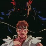 Akuma Standing Behind Ryu