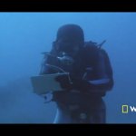 Writing underwater template