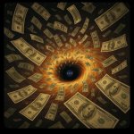 Money down drain