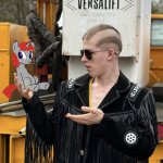 Liam Keel Holding Colt Little Money meme
