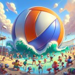 1 million or volleyball