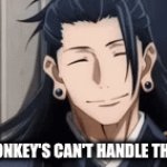 FOR MY HATER'S | FILTHY MONKEY'S CAN'T HANDLE THE TRUTH | image tagged in gifs,funny,memes,truth,glisten is life,jjk | made w/ Imgflip video-to-gif maker