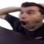low quality shocked guy