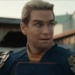 Homelander panic GIF Template