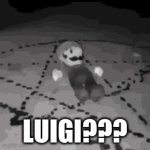?????? | LUIGI??? | image tagged in gifs,luigi | made w/ Imgflip video-to-gif maker