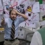 Stressful Explaining GIF Template