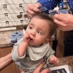 The Gift of Sight! | Baby's First Glasses; His look melts your ❤️! 😁 | image tagged in gifs,glasses,relatable,wholesome,happy star congratulations,eyesight | made w/ Imgflip video-to-gif maker