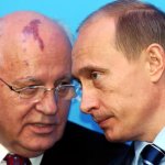 Gorbachev and Putin