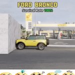 Not Fun in the Front | SUV EDITION; 30 MPH; Part 1; From a Viral Video Game; REAR ENDED | image tagged in gifs,cars,crashes,accidents,caution,viral | made w/ Imgflip video-to-gif maker