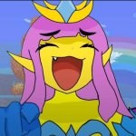 Empress of Light point and laugh