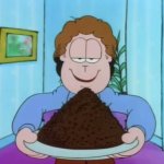 Jon arbuckle holding raisins