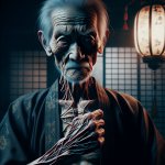 Old scary Japanese man