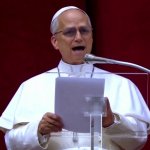 pope leo microphone