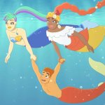 learning to swim