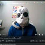 Sans says the worst slur: Electric boogaloo meme