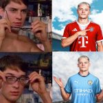 Bayern fans right now | image tagged in spiderman glasses | made w/ Imgflip meme maker