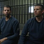 Donald Trump Junior and Eric in prison