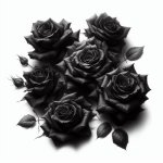 black roses
