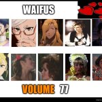 waifus volume 77 meme
