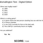 Mildésmallington Test
