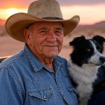 Cowboy border collie JPP