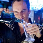 Quentin Tarantino pouring drink meme