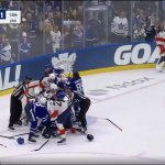 Bobrovsky in the corner