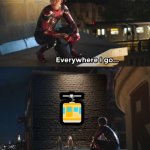 i hate this emoji with all my passion | 🚡 | image tagged in everywhere i go i see his face | made w/ Imgflip meme maker