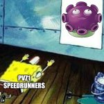 gloom | PVZ1 SPEEDRUNNERS | image tagged in spongebob worship,plants vs zombies | made w/ Imgflip meme maker