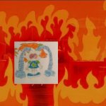 Burning 2005 Sprout Crying | image tagged in burning spongebob,universal,2000s,spongebob squarepants,funny,cute | made w/ Imgflip meme maker