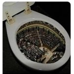Congress in the toilet
