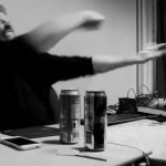 Gigachad mad at the computer GIF Template