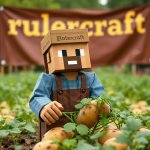 Minecraft potato farmer