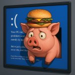 BSOD Pig meme
