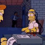 Homer Lie detector GIF Template