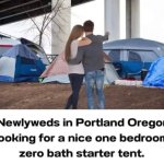 Portland OR homeless tents