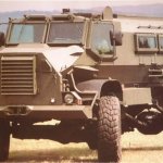Apartheid-era South African Casspir
