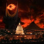 Trumps Whitehouse under the Eye of Mordor