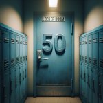 locker room door