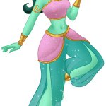 Eden the Genie (Disney-style art)