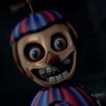 Announcement balloon boy template