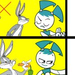 Bugs Bunny & Jenny Wakeman XJ9 Blank Meme