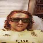 Luka Modric chillin'