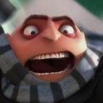 Scared gru